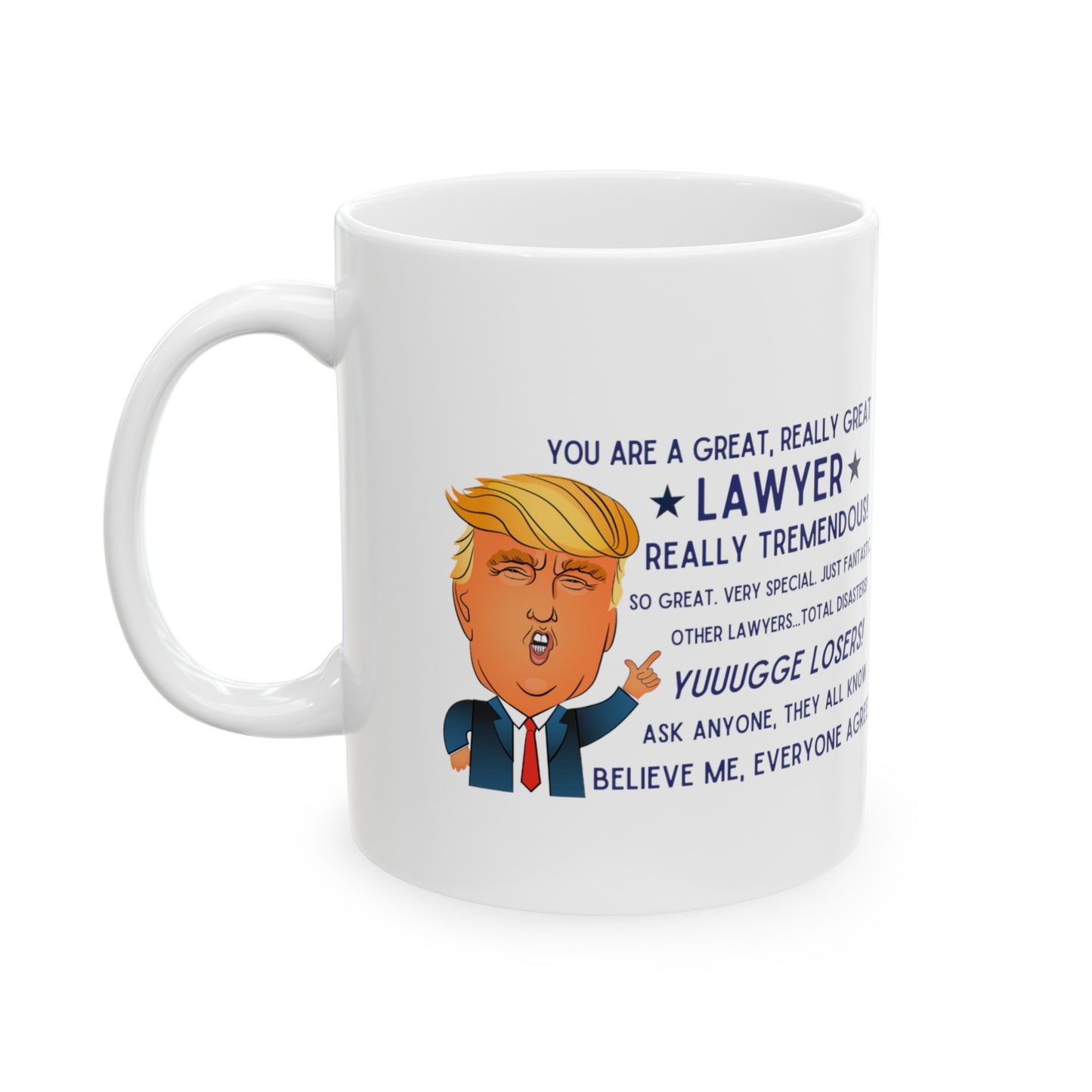 Lawyer Trump, Ceramic Mug