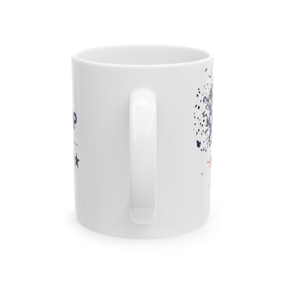 American Flag Trump, Ceramic Mug