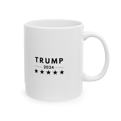 Trump Mugshot, Ceramic Mug