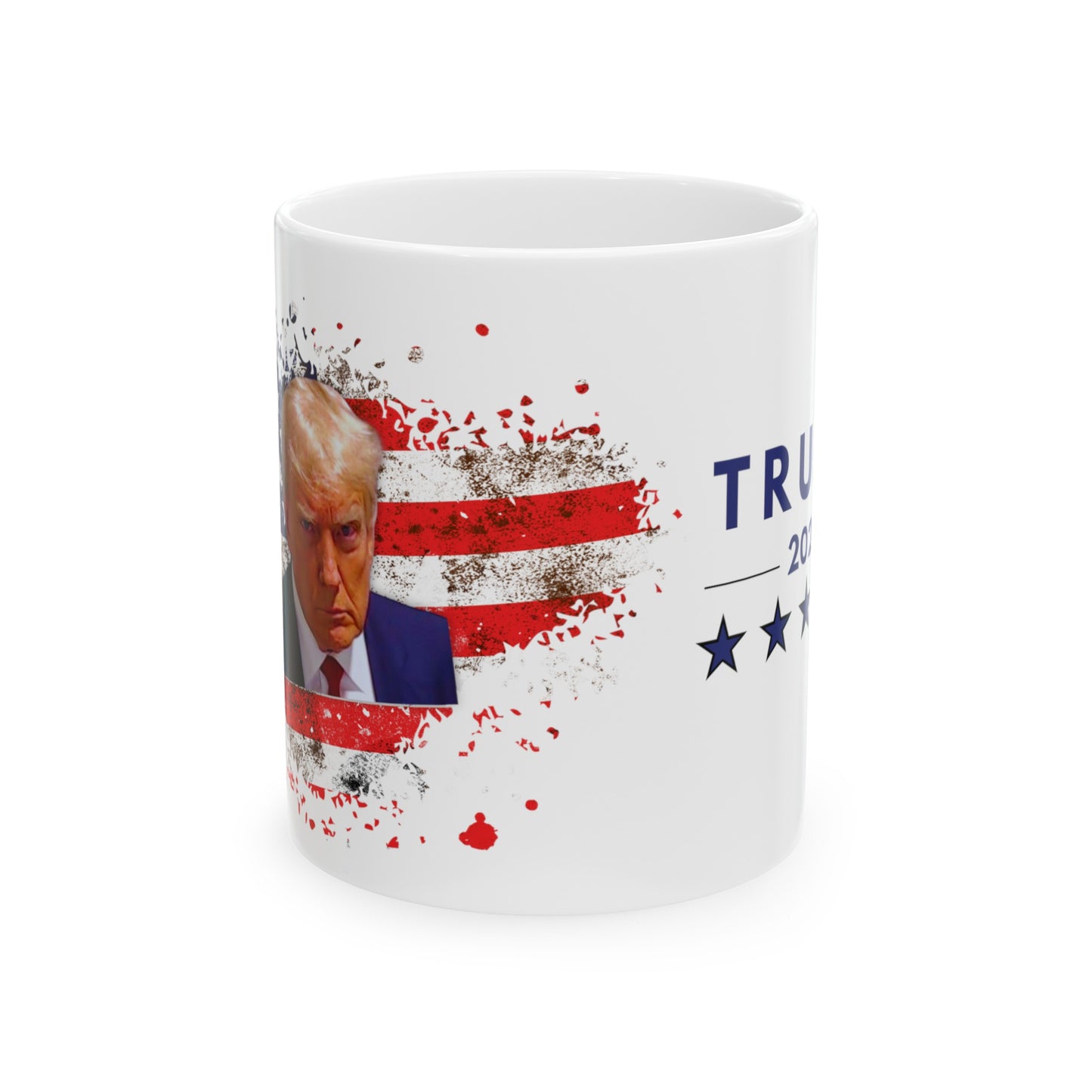 American Flag Trump, Ceramic Mug