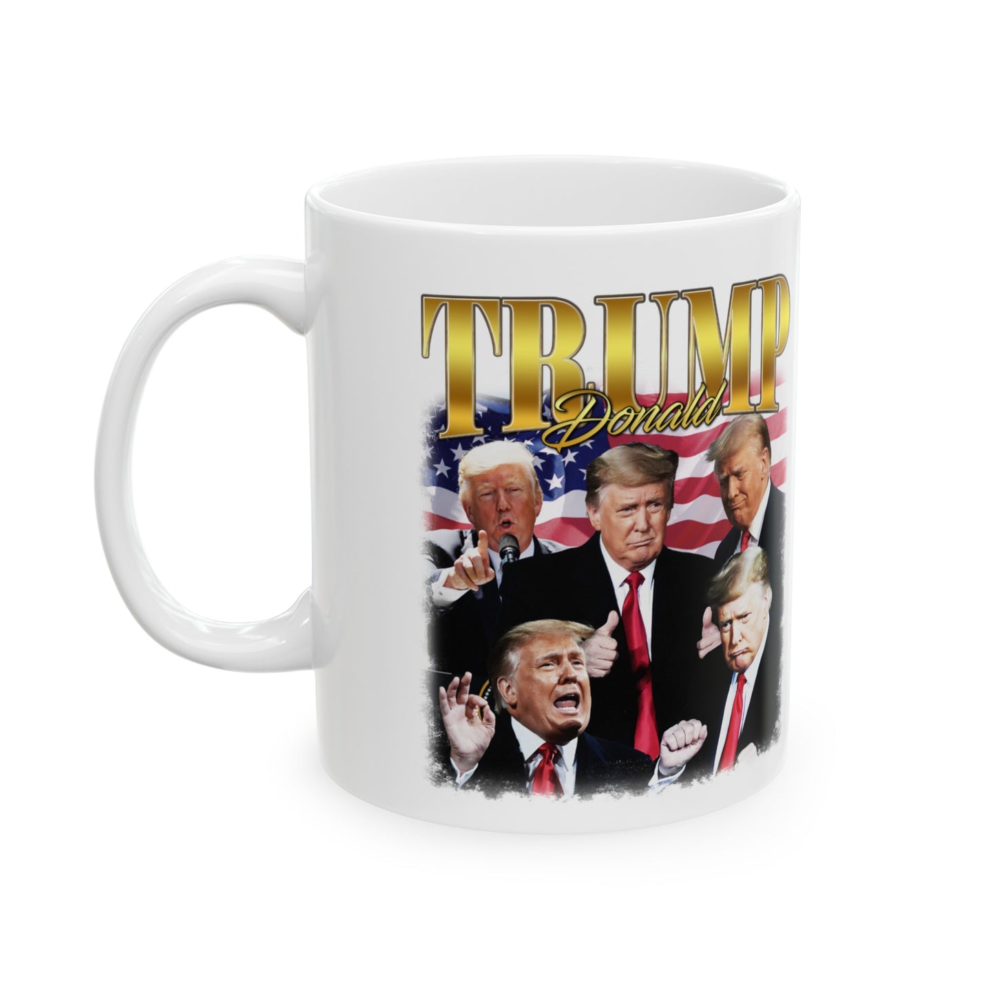 90s Trump Bootleg Rap, Ceramic Mug