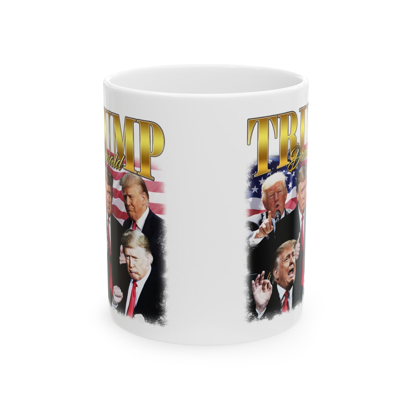 90s Trump Bootleg Rap, Ceramic Mug