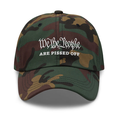 We The People are Pissed Off, Embroidered Hat