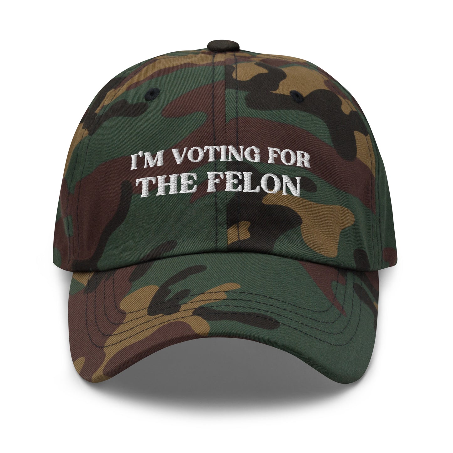 I'm Voting for the Felon, Embroidered Hat