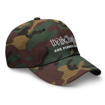 We The People are Pissed Off, Embroidered Hat