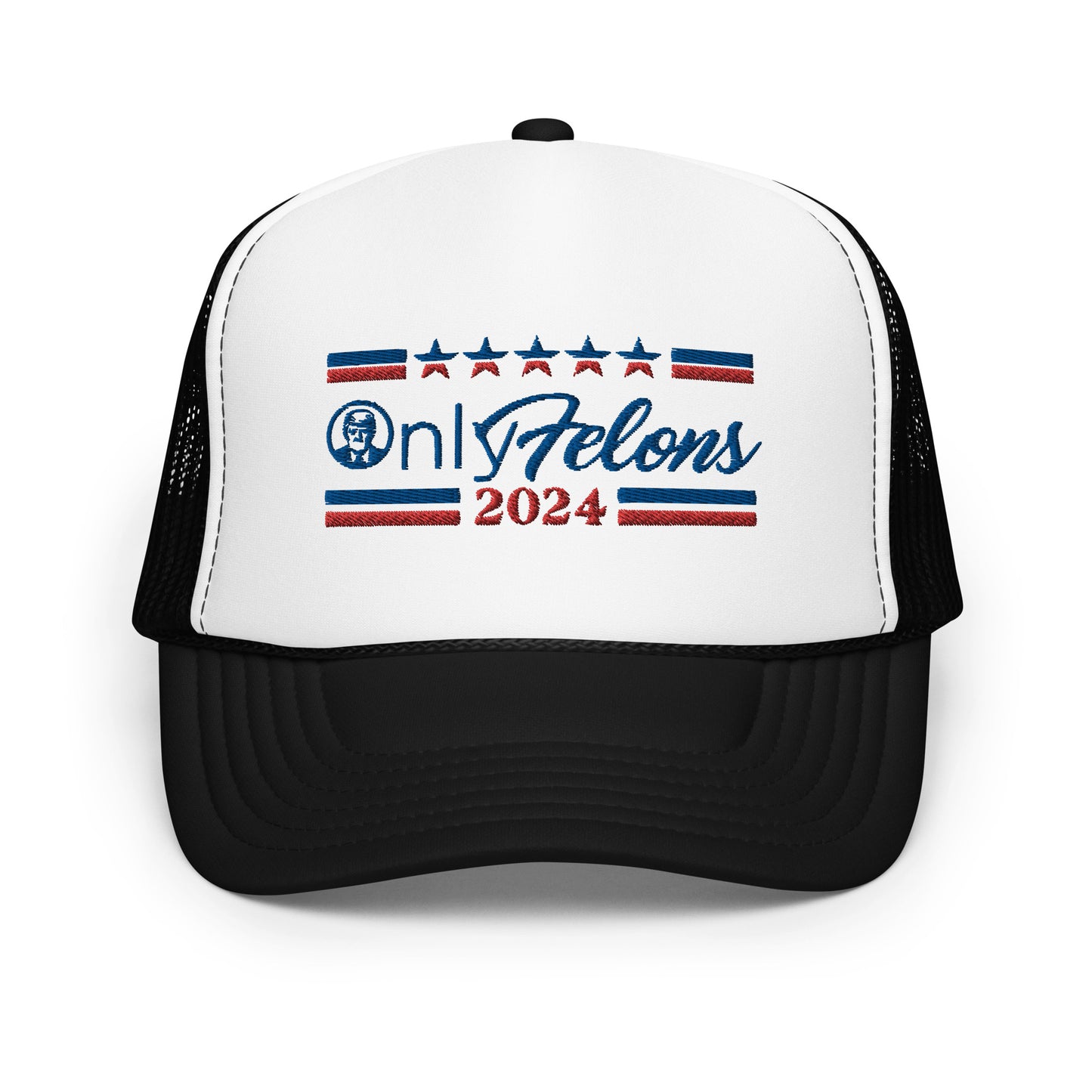 OnlyFelons, Embroidered Trucker Hat