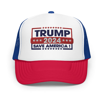 Save America, Embroidered Trucker Hat